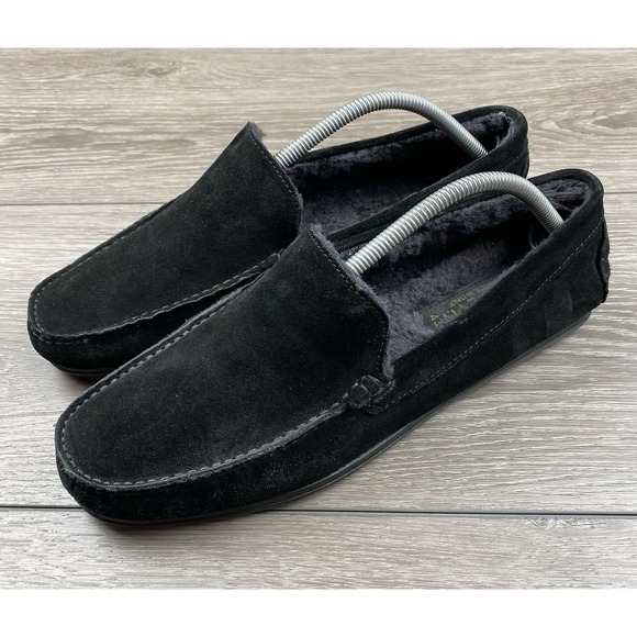 M. Gemi Men\'s Lined Moccasin Driving Loafer Black Size 43 US 10‎ main image 7